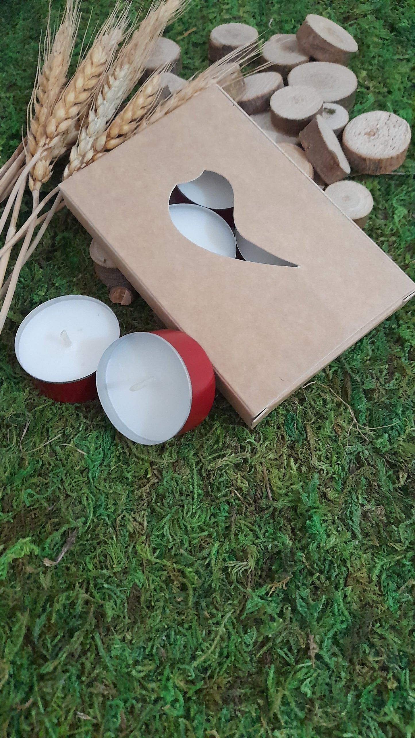 LES BOUGIES CHAUFFE PLAT x 4