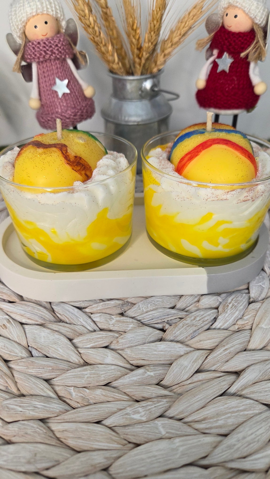 BOUGIE GOURMANDE CITRON MERINGUE