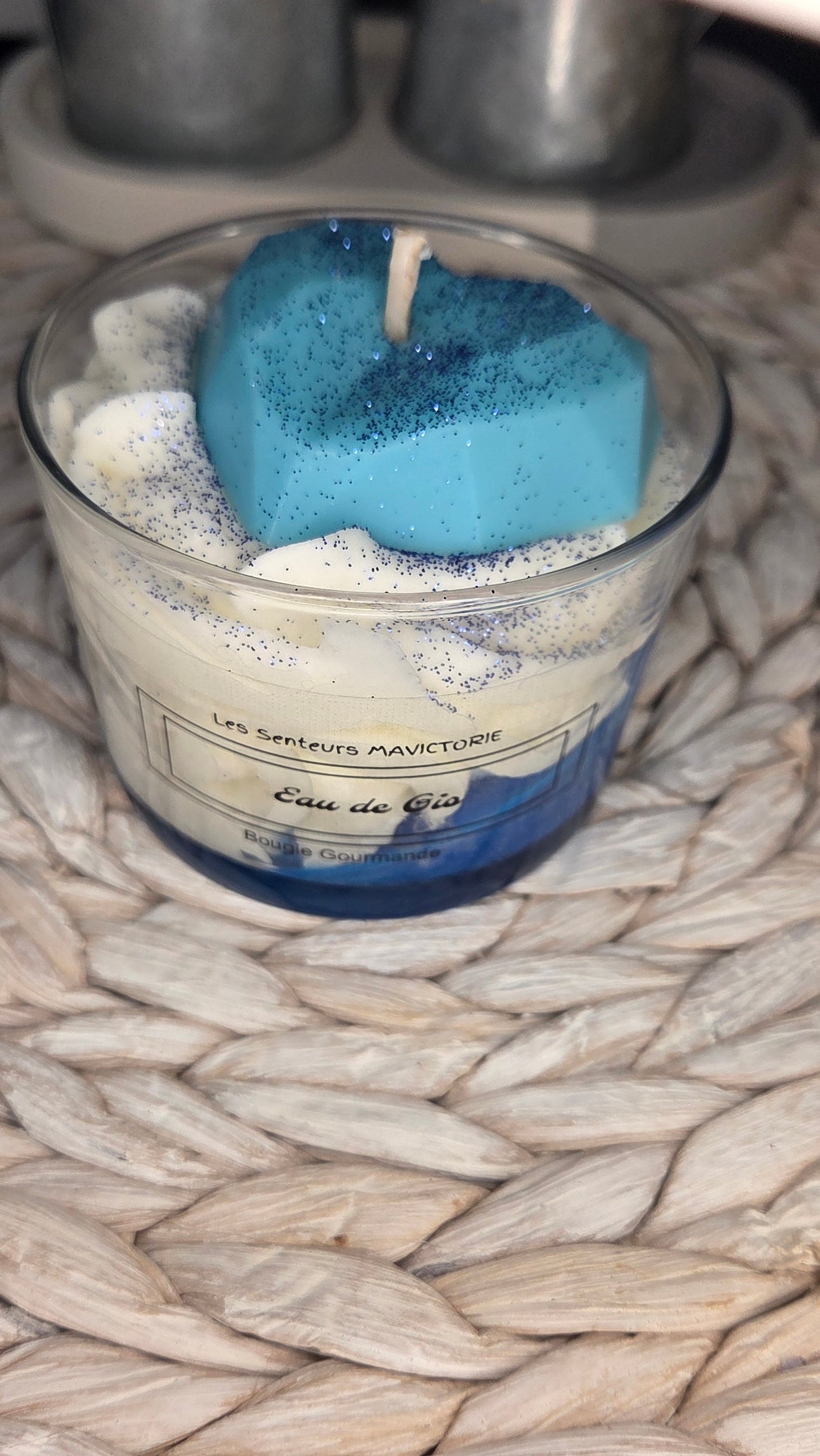 BOUGIE GOURMANDE EAU DE GIO (DUPE ACQUA DI GIO )