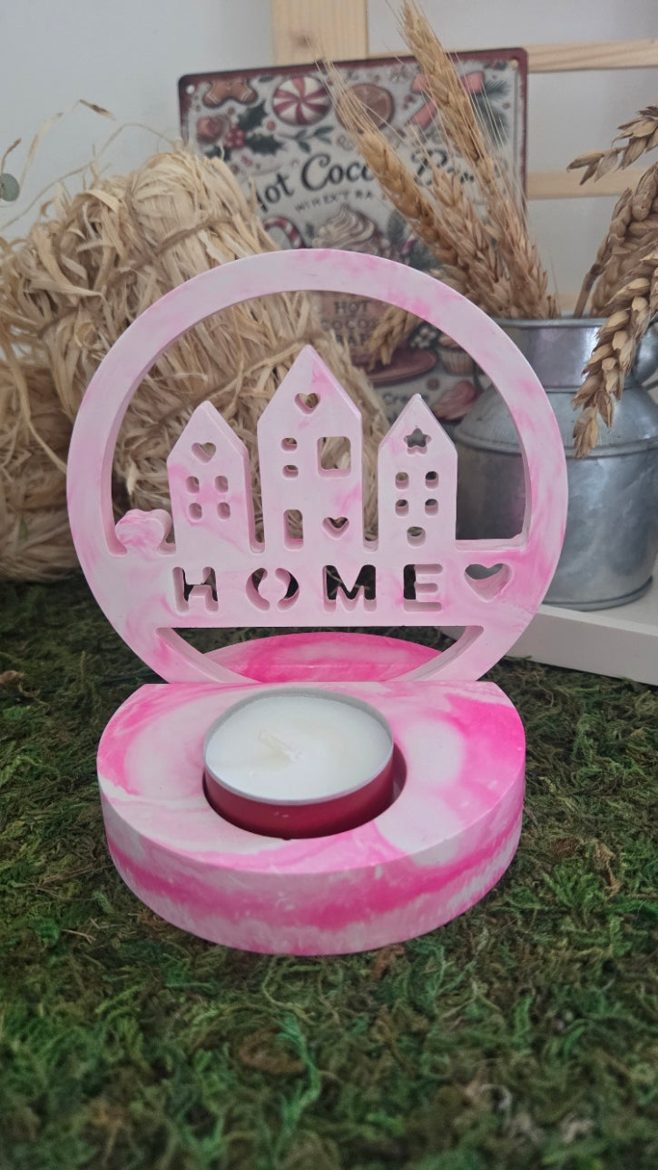 BOUGEOIR HOME ET SA BOUGIE CHAUFFE PLAT