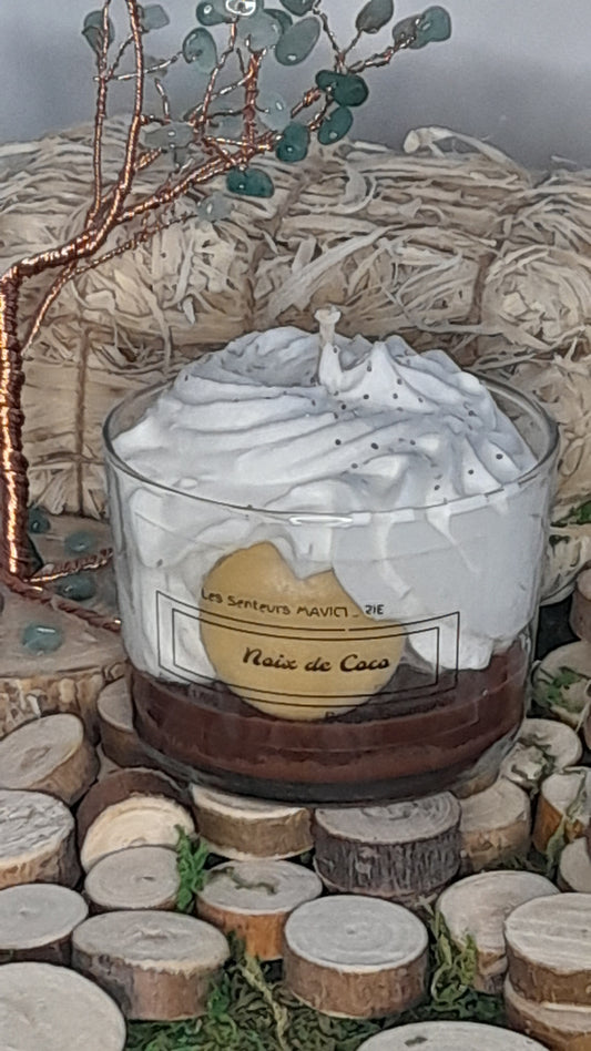 BOUGIE GOURMANDE NOIX DE COCO