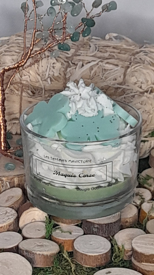 BOUGIE GOURMANDE MAQUIS CORSE