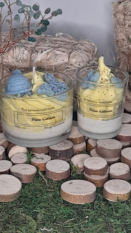 BOUGIE GOURMANDE PINA COLADA