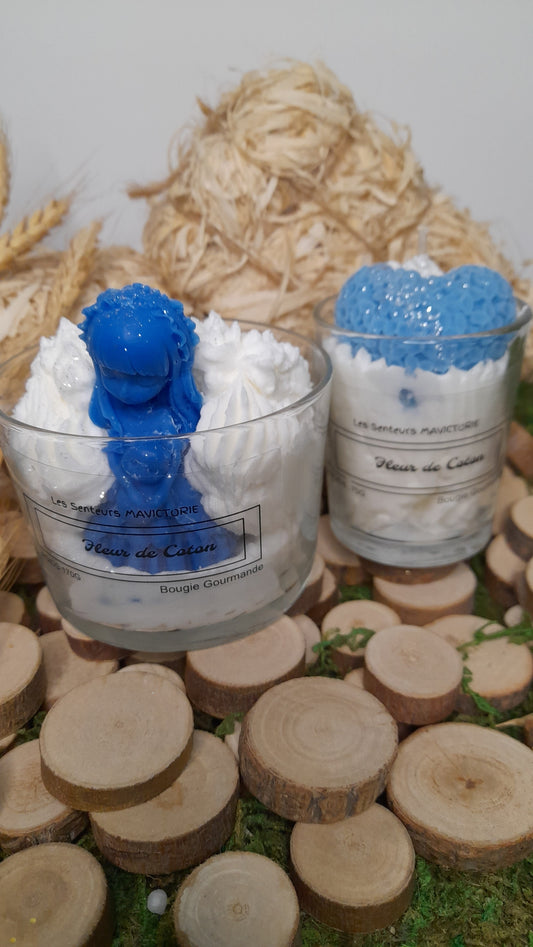 BOUGIE GOURMANDE FLEUR DE COTON