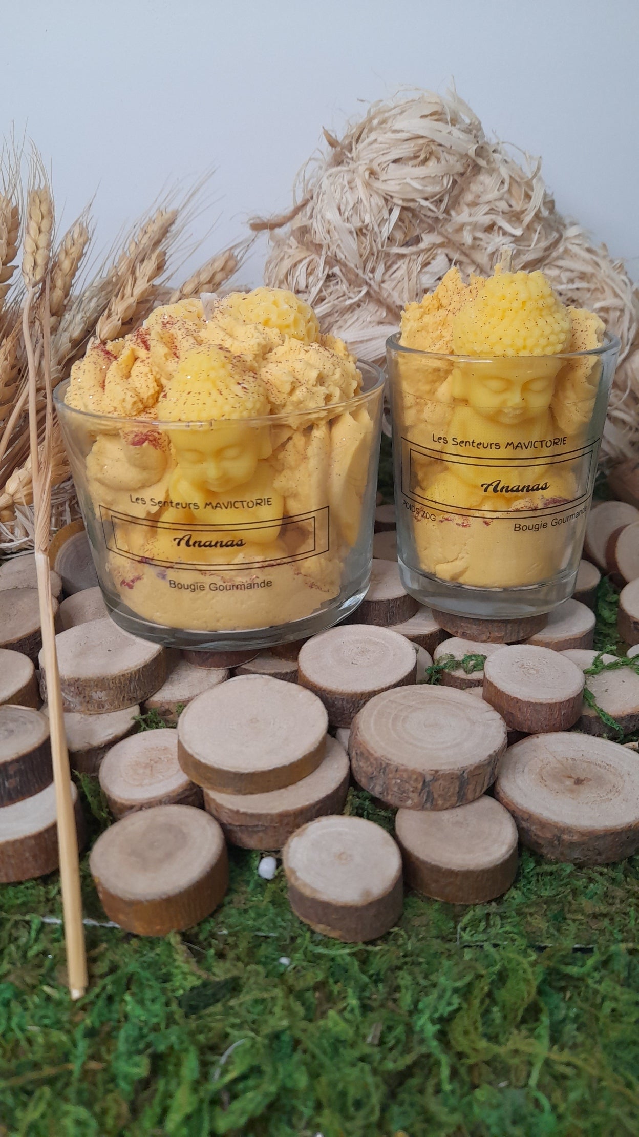 BOUGIE GOURMANDE ANANAS