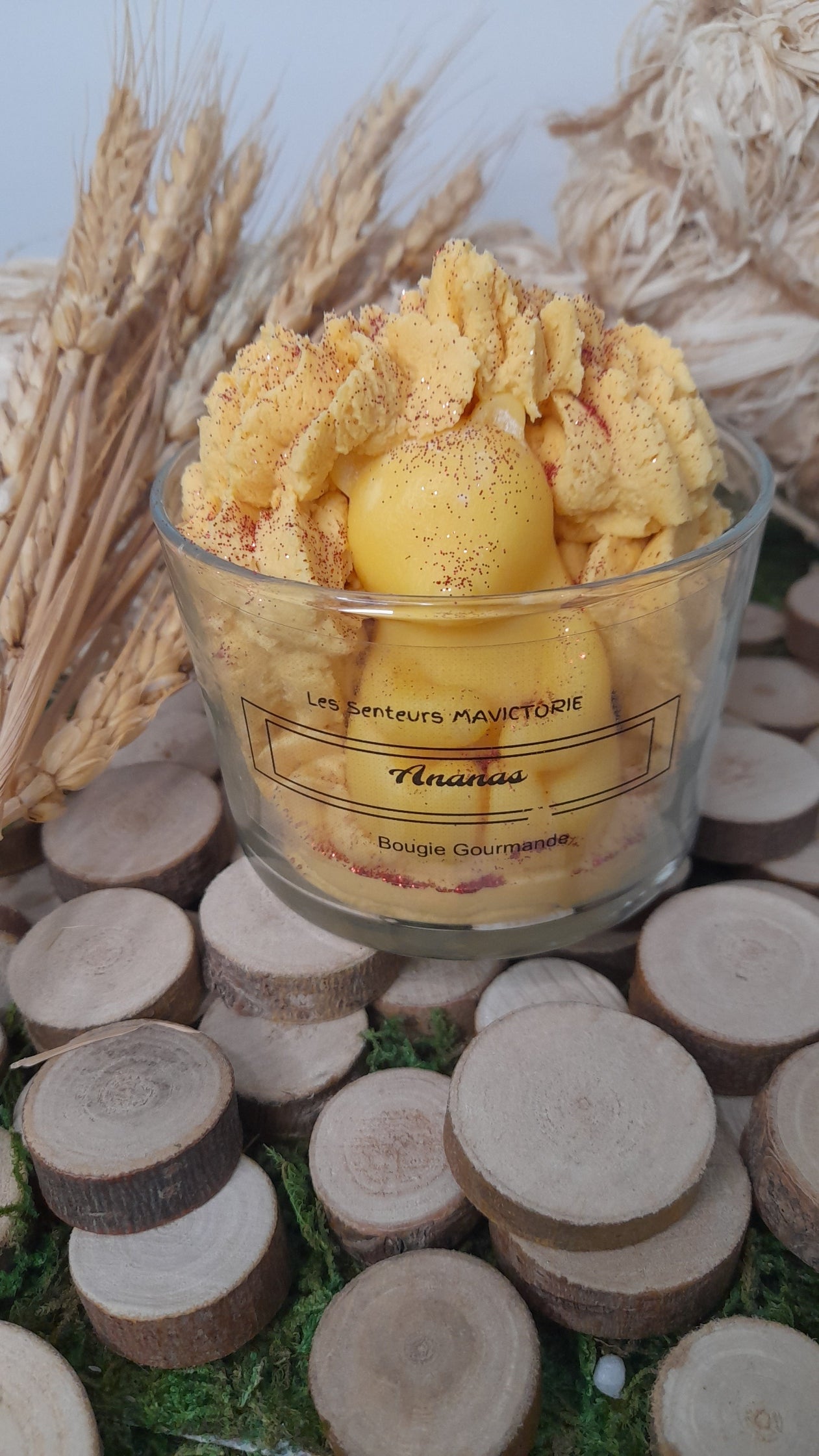 BOUGIE GOURMANDE ANANAS