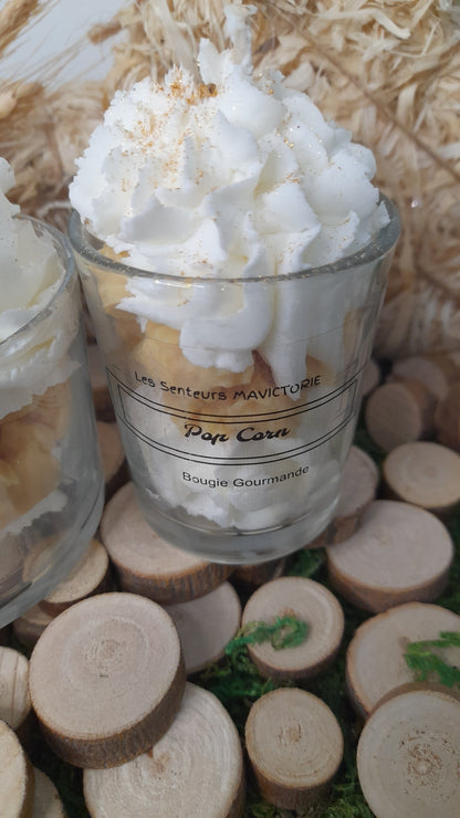 BOUGIE GOURMANDE POP CORN