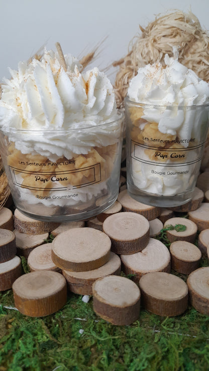 BOUGIE GOURMANDE POP CORN