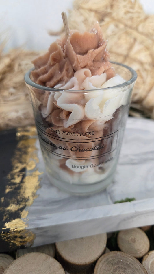 BOUGIE GOURMANDE MOUSSE AU CHOCOLAT
