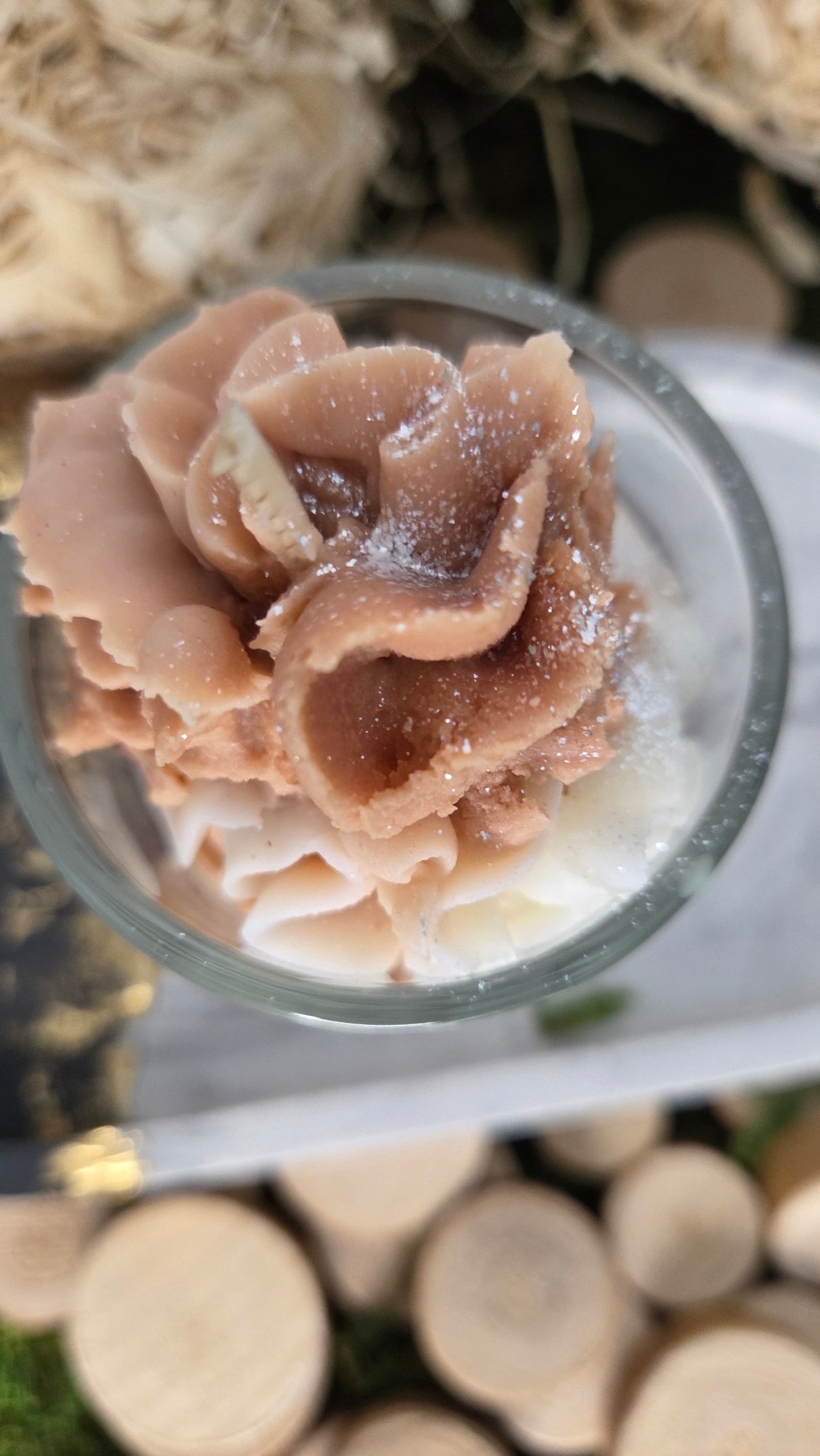 BOUGIE GOURMANDE MOUSSE AU CHOCOLAT