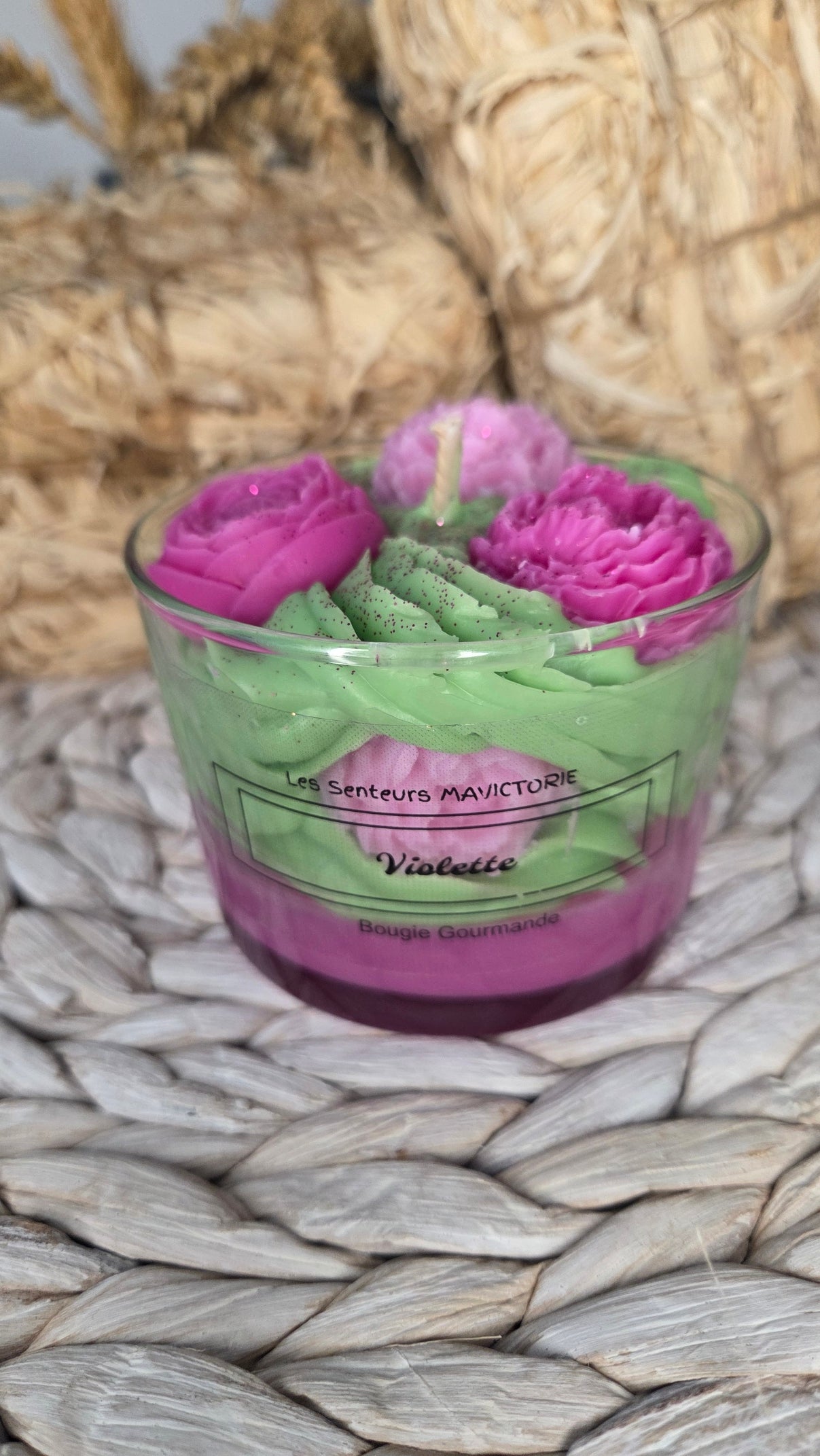 BOUGIE GOURMANDE VIOLETTE