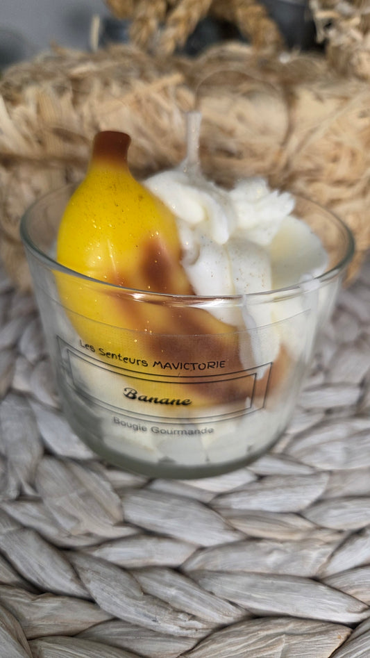 BOUGIE GOURMANDE BANANE