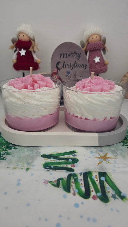 BOUGIE GOURMANDE FLEUR DE CERISIER