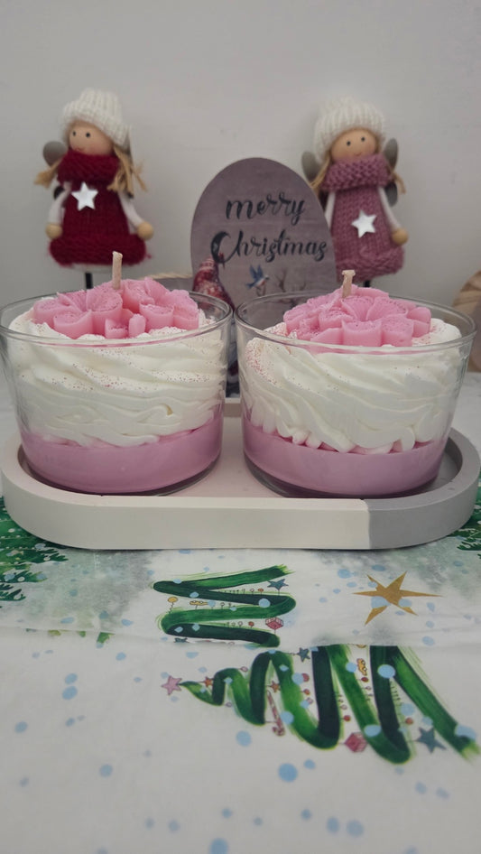 BOUGIE GOURMANDE FLEUR DE CERISIER