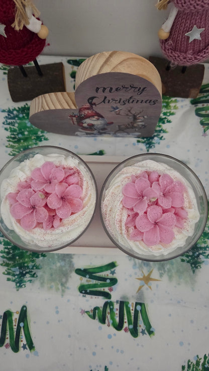 BOUGIE GOURMANDE FLEUR DE CERISIER