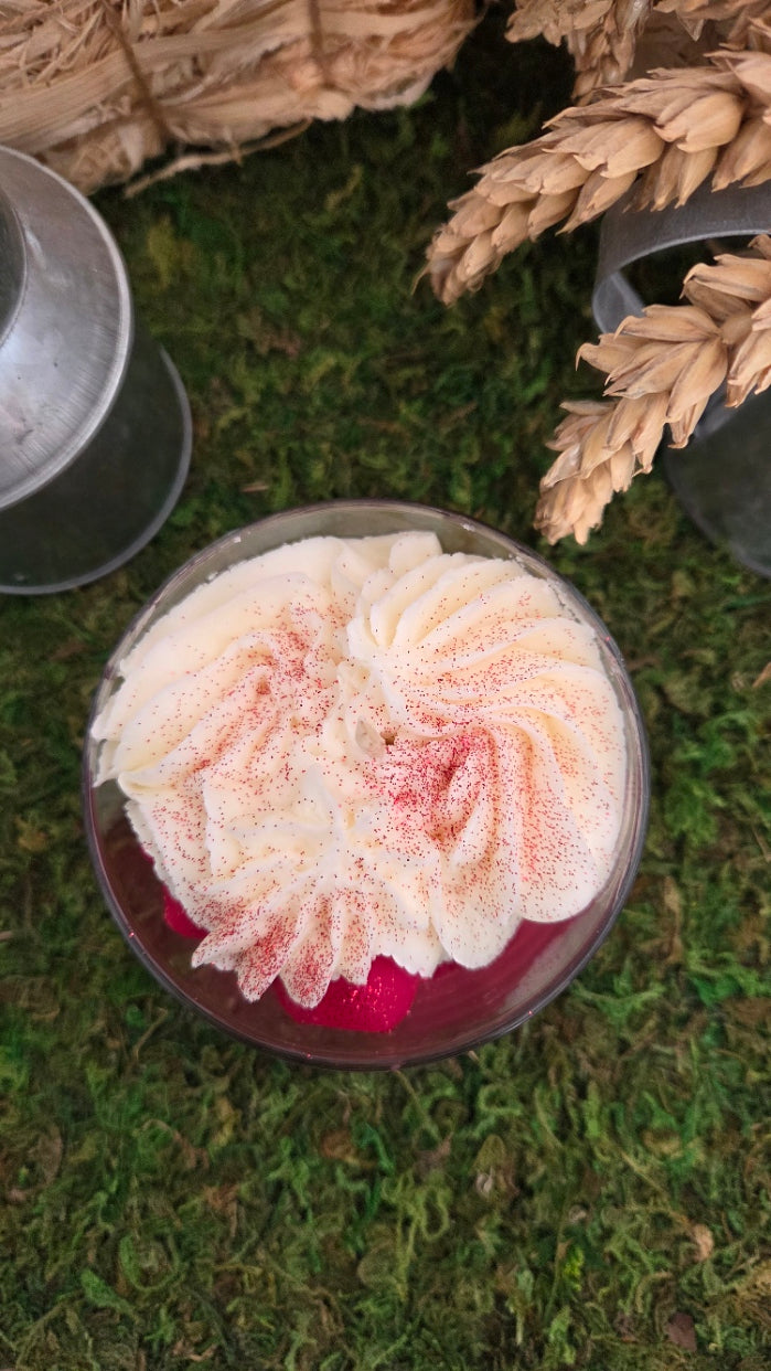 BOUGIE GOURMANDE CERISE NOIRE EXPLOSIVE