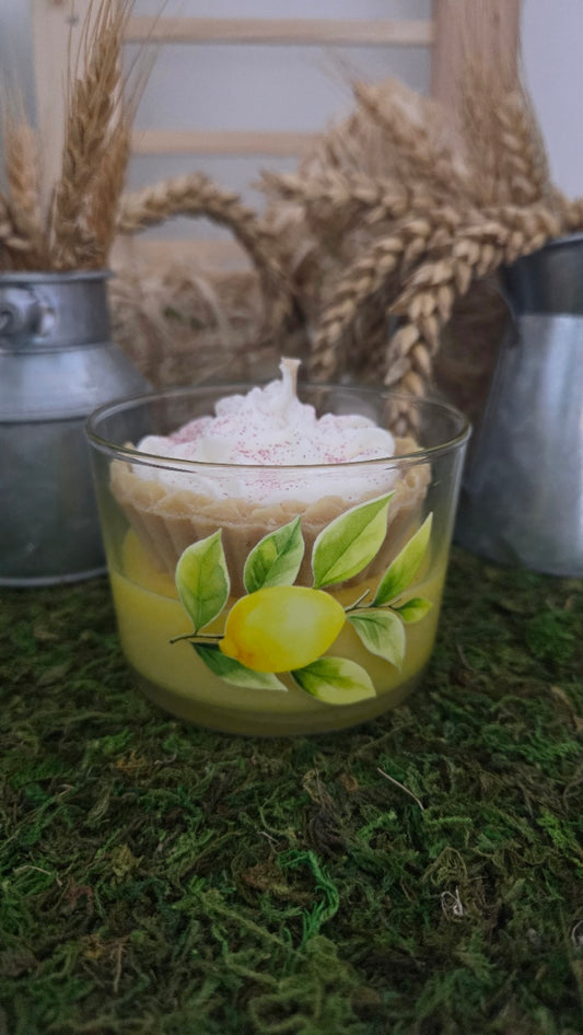 BOUGIE GOURMANDE CITRON MERINGUE