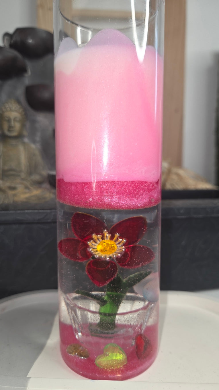 BOUGIE GEL ROSE DES JARDINS