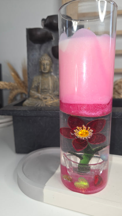 BOUGIE GEL ROSE DES JARDINS