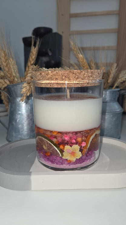 BOUGIE GEL JARDIN DE PRINTEMPS