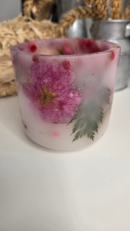 BOUGIE BOTANIQUE + bougie chauffe plat