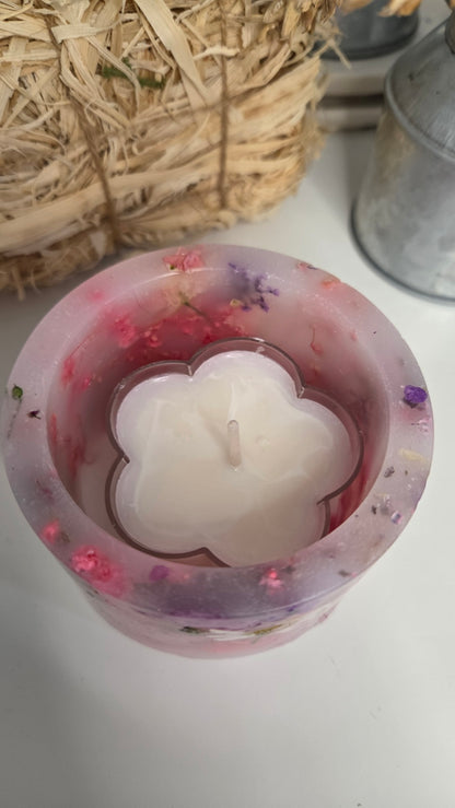 BOUGIE BOTANIQUE + bougie chauffe plat