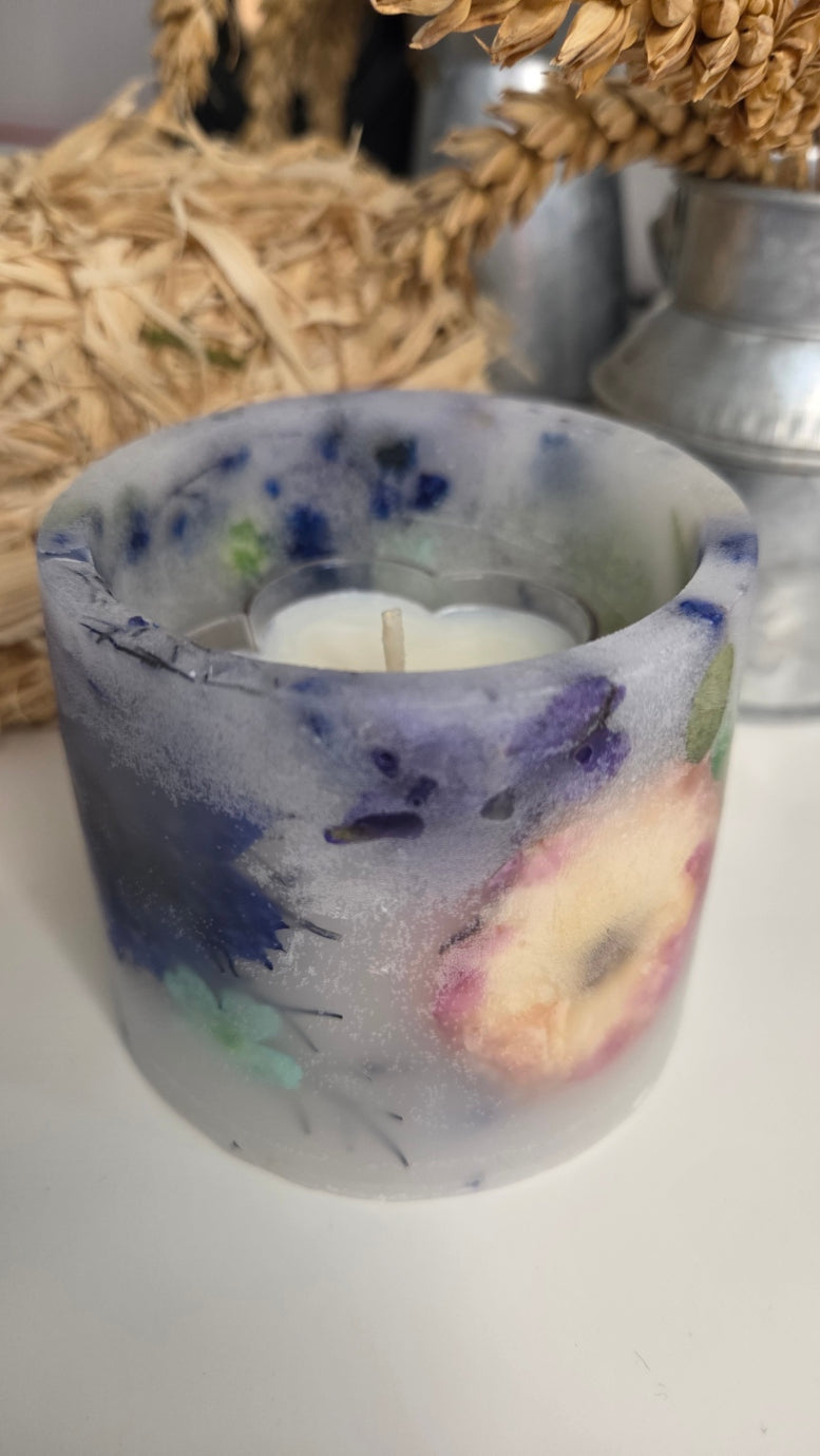 BOUGIE BOTANIQUE + bougie chauffe plat