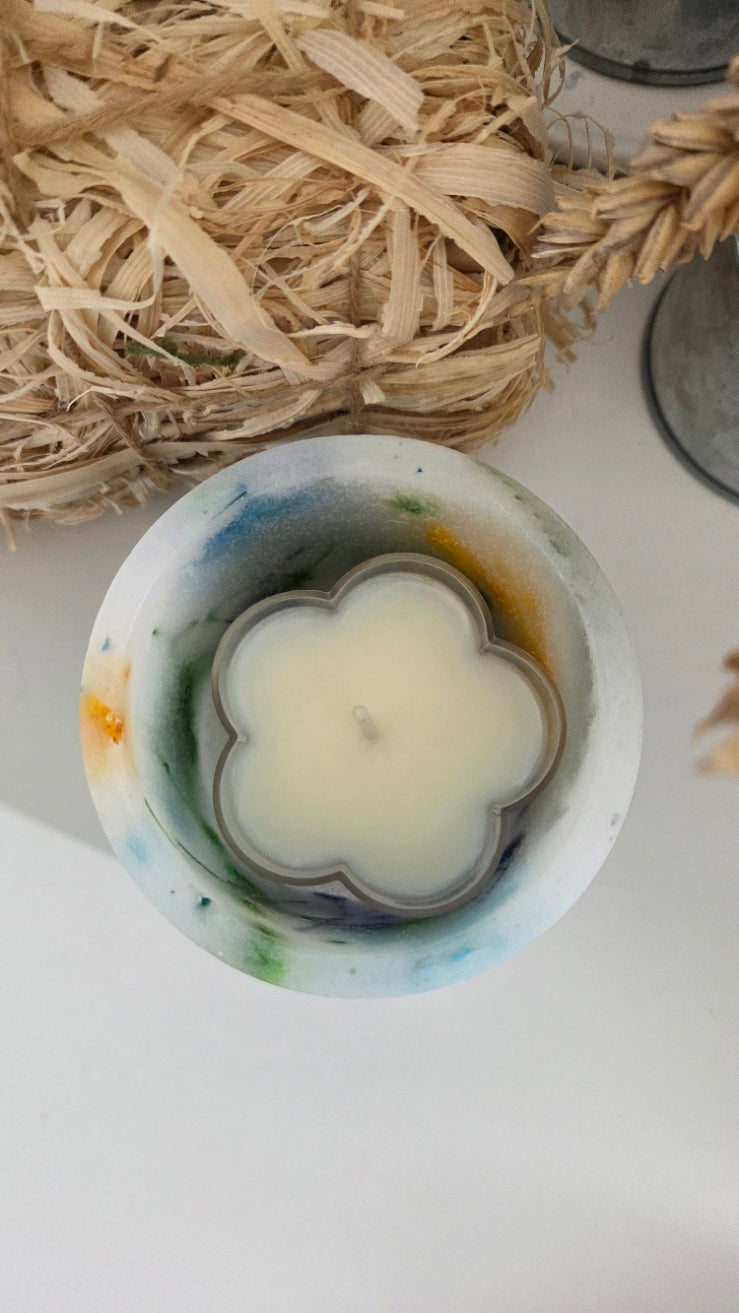 BOUGIE BOTANIQUE + bougie chauffe plat