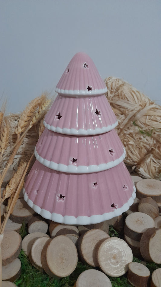 SAPIN  NOEL ROSE